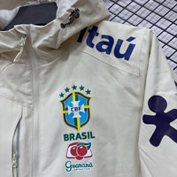 Brazil Cream White Windbreaker
