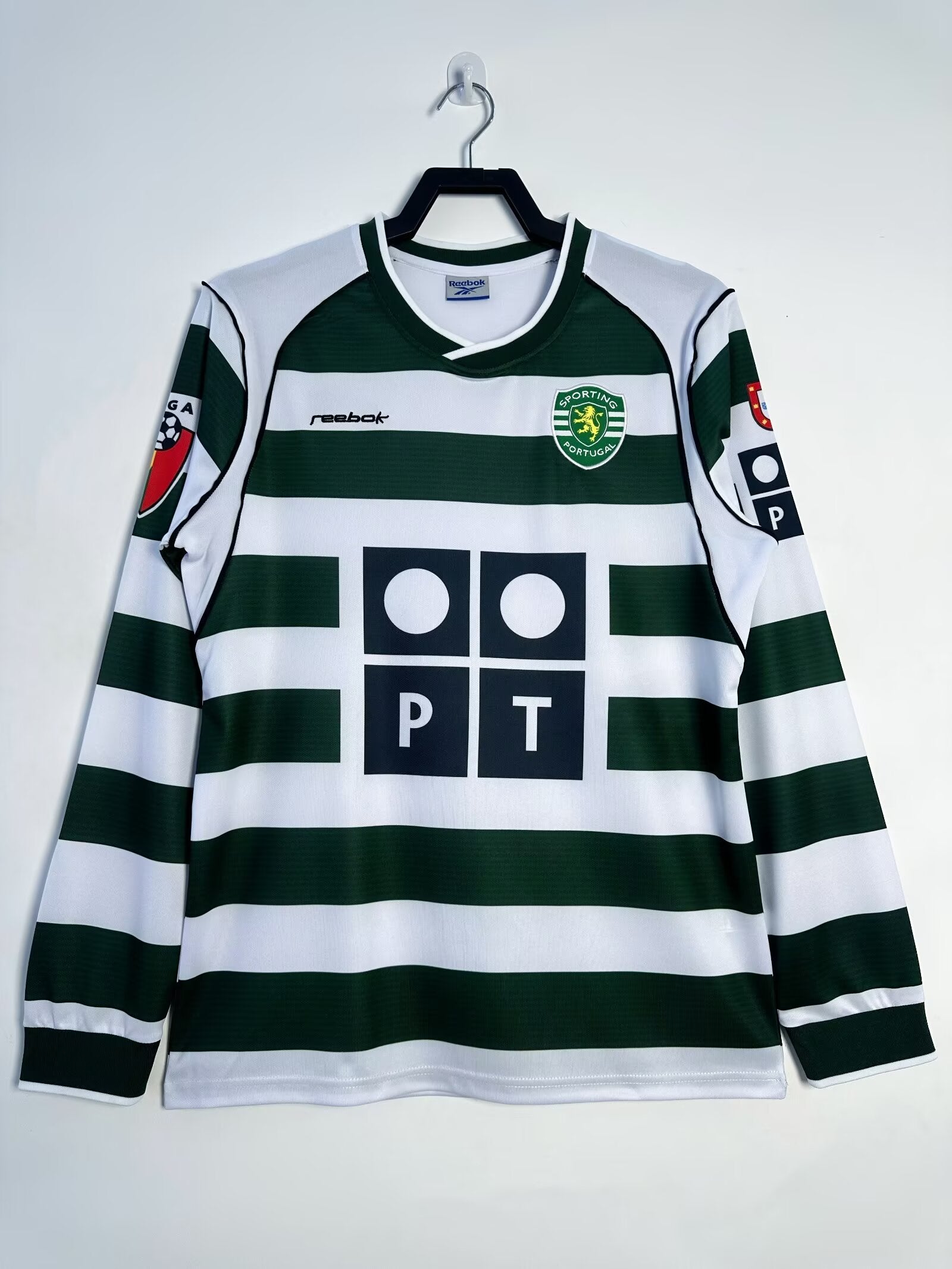 Maglia Sporting Lisbona retro 2001/03 maniche lunghe