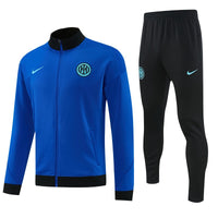 2026/27 Inter Black and Blue Tracksuit