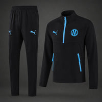 2026/27 Marseille Tracksuit Black