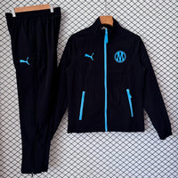 2026/27 Marseille Tracksuit Black