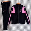 2026/27 Paris SG Tracksuit Black Pink
