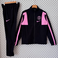 2026/27 Paris SG Tracksuit Black Pink