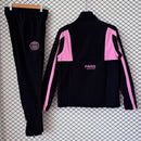 2026/27 Paris SG Tracksuit Black Pink